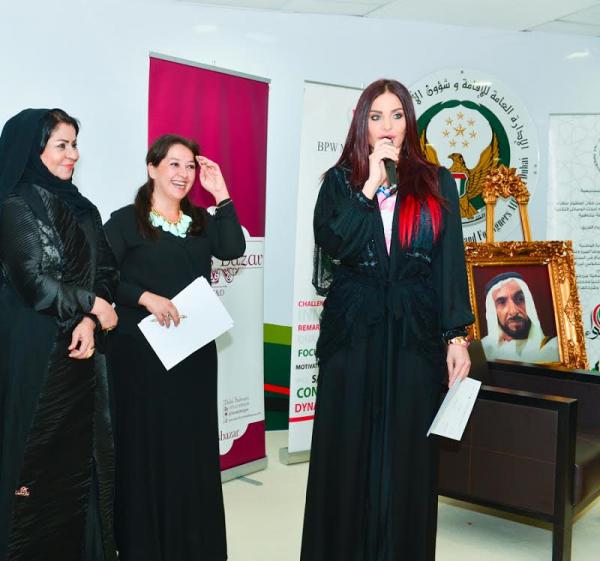 دومينيك حوراني سفيرة للنوايا الحسنة بالإمارات