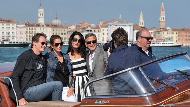 George Clooney and Amal Alamuddin marry in Venice