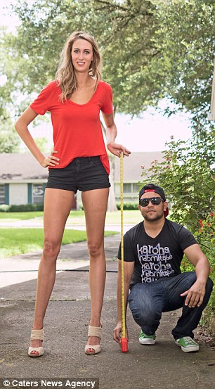 Meet the lady with the worlds longest pair of legs