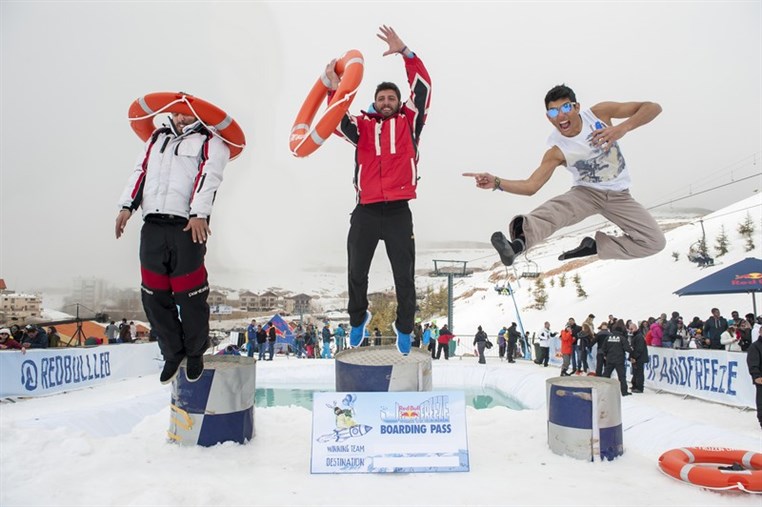 For the second time, Red Bull Jump & Freeze hits the slopes of Mzaar!