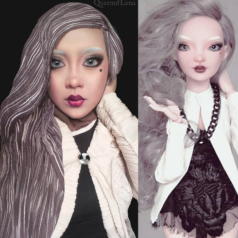 Artist uses her hijab and her amazing makeup skills to transform into Disney princesses