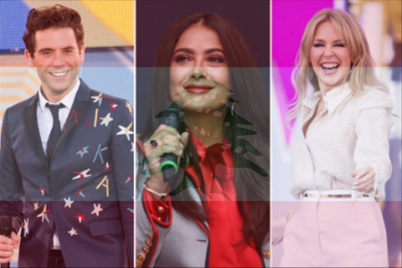 Kylie Minogue and Salma Hayek joins Mika for fundraising gig to help victims of Beirut
