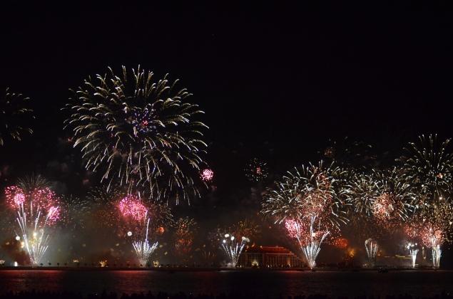Dubai New Years Eve fireworks display breaks world record