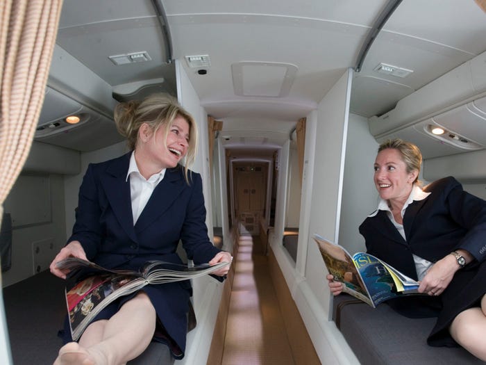 In Video: Travel Expert Shares Secret Cabin Where Crew Sleep On Aeroplanes