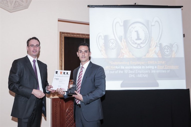 DHL Express Named Best Employer in the Middle East