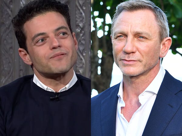 A new promotional video for the James Bond movie and a glimpse of Rami Malek’s character