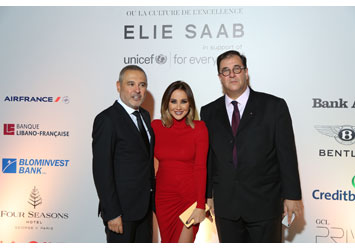 “GCL Privé” brings Elie Saab Haute Couture to “Résidence des Pins” and Sparkles Beirut in Aid to UNICEF