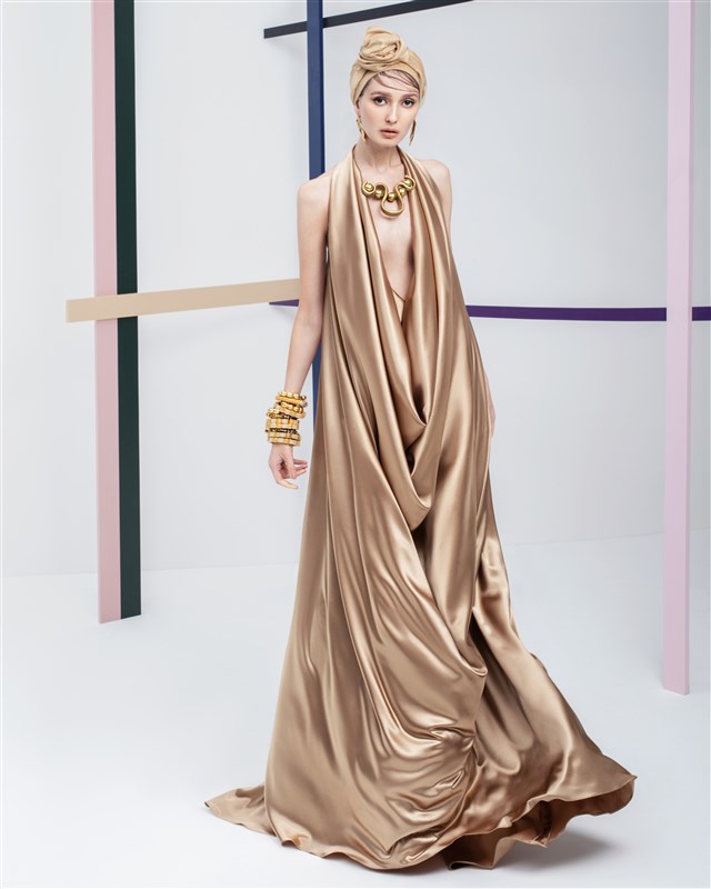 After years of designing couture and bridal fashion, Naja Saade launches “Human Be-In”, his first RTW collection