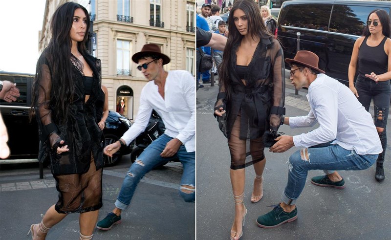 Kim Kardashian's Butt Assaulted In Paris