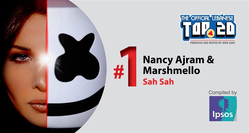 Nancy Ajram and Marshmello Leads OLT20 This week