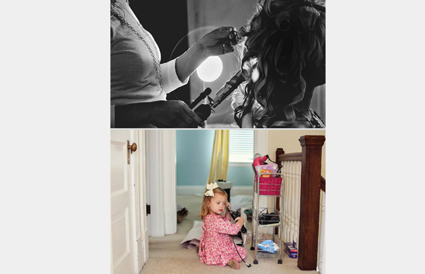 Father and Daughter Recreate Old Photos to Say Goodbye to Late Wife and Mother