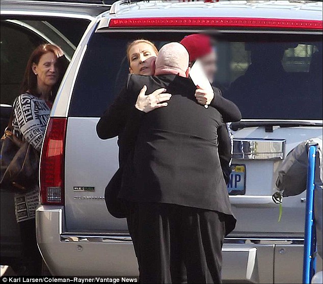 Celine Dion seen after husband Rene Angelil's death before jetting to Montreal