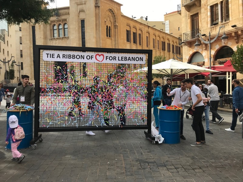 بحبك يا لبنان يؤكد إعادة الحياة إلى وسط بيروت