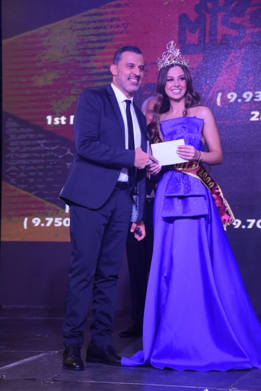 Dr. Anthony Fakhoury crowned Elise Hajjar Miss Zahle 2022