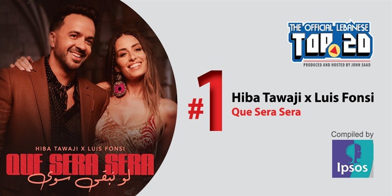 Hiba Tawaji and Puerto Rican singer Luis Fonsi Leads OLT20 This week 