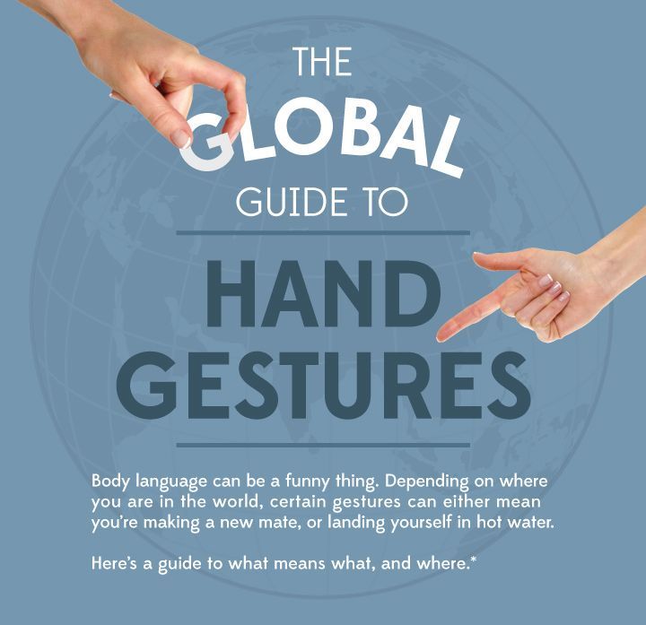 The Guide To Hand Gestures Around The World