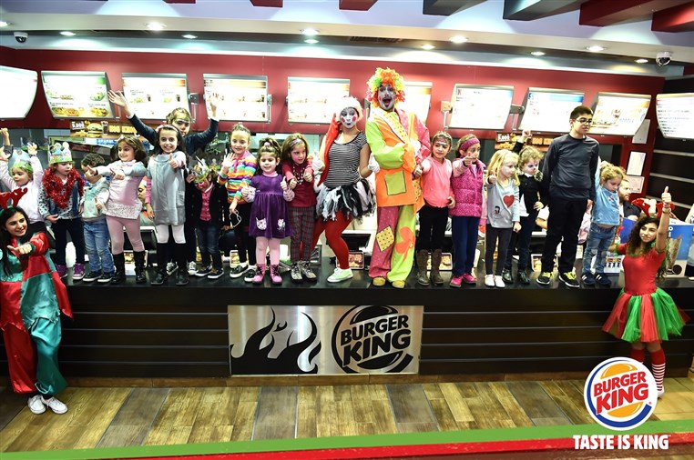 BURGER KING® Lebanon debuts the Christmas season with a fun-filled event for children