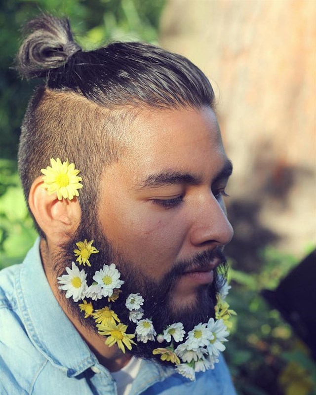 Men Everywhere Are Decorating Their Beards To Celebrate Springs Arrival