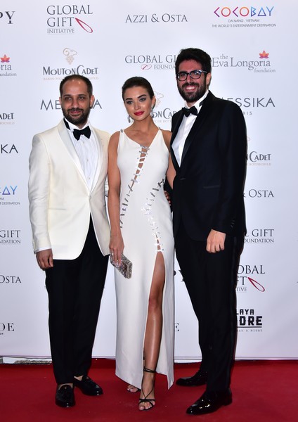 Azzi & Osta Dress Eva Longoria at Global Gift Gala in Cannes!