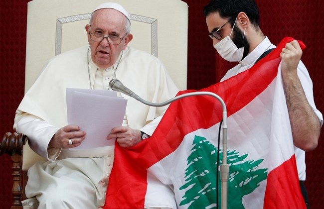 Pope says Lebanon faces 'extreme danger' after blast
