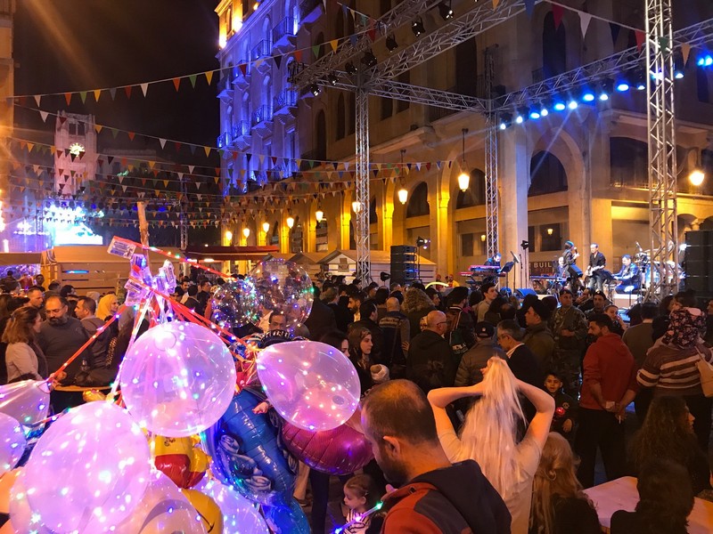 بحبك يا لبنان يؤكد إعادة الحياة إلى وسط بيروت