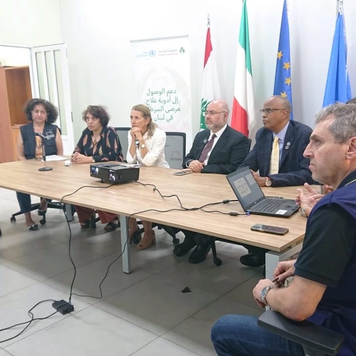 Italian Ambassador visits MOPH Central Drug Warehouse in Acknowledgement of the Italian Government's Contribution to Lebanon's Medical Crisis 