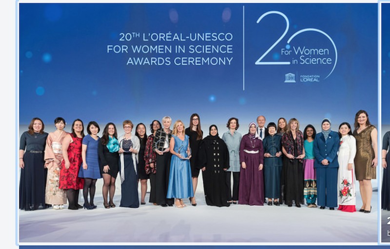 L'oreal-Unesco For Women in Science Program Celebrates Its 20th Anniversary in Paris