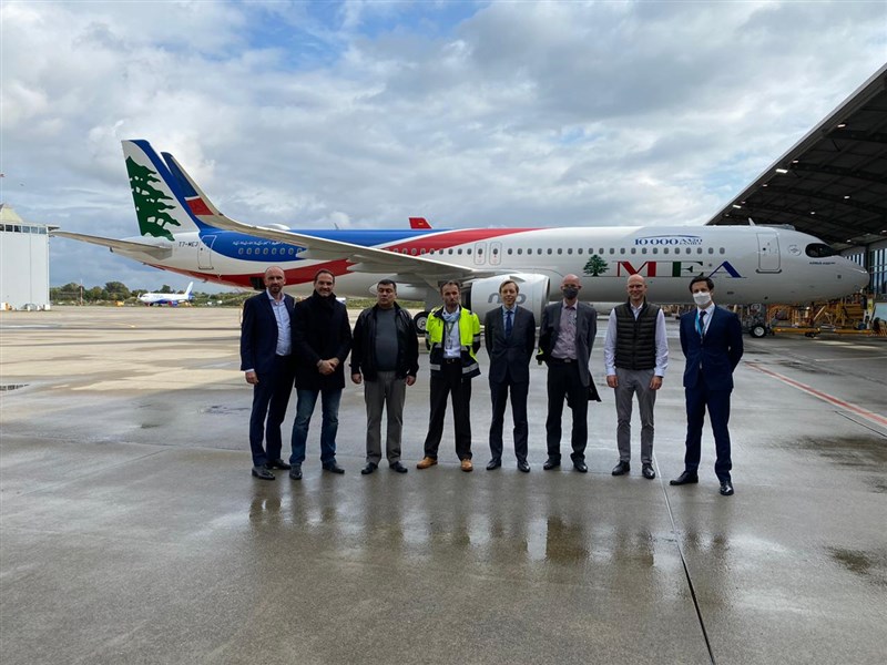 Middle East Airlines will receive its third Airbus 321neo aircraft