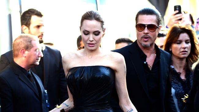 Brad Pitt attacked at Maleficent premiere