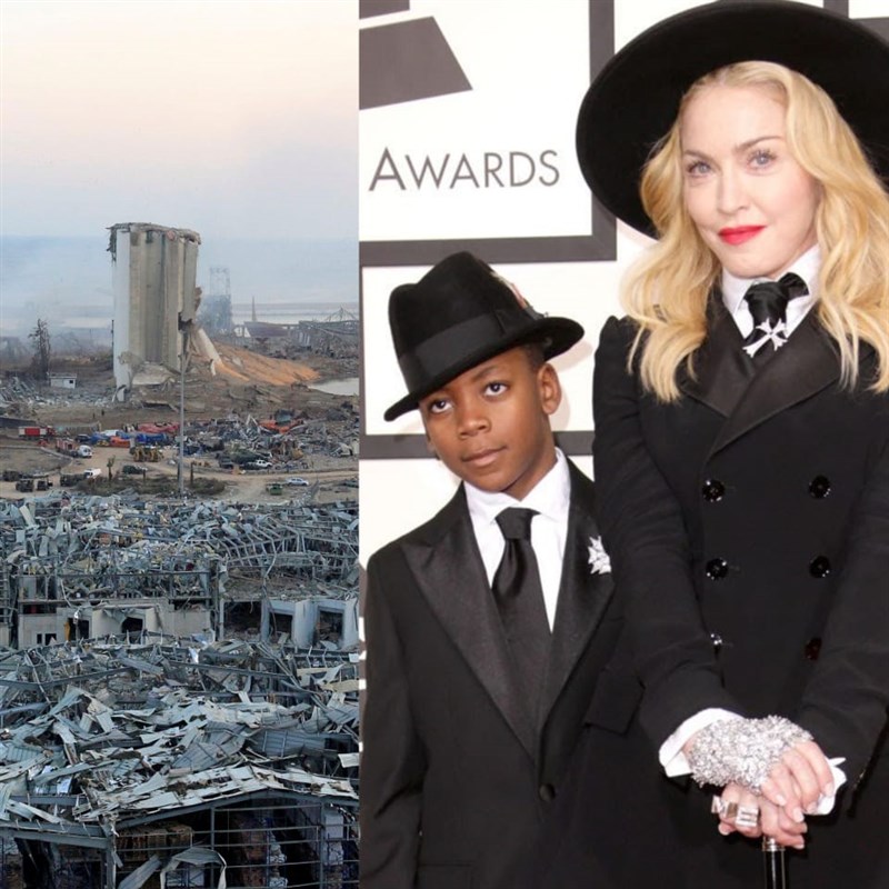 Madonna and Her Children Had an Art Sale to Raise Funds for Beirut