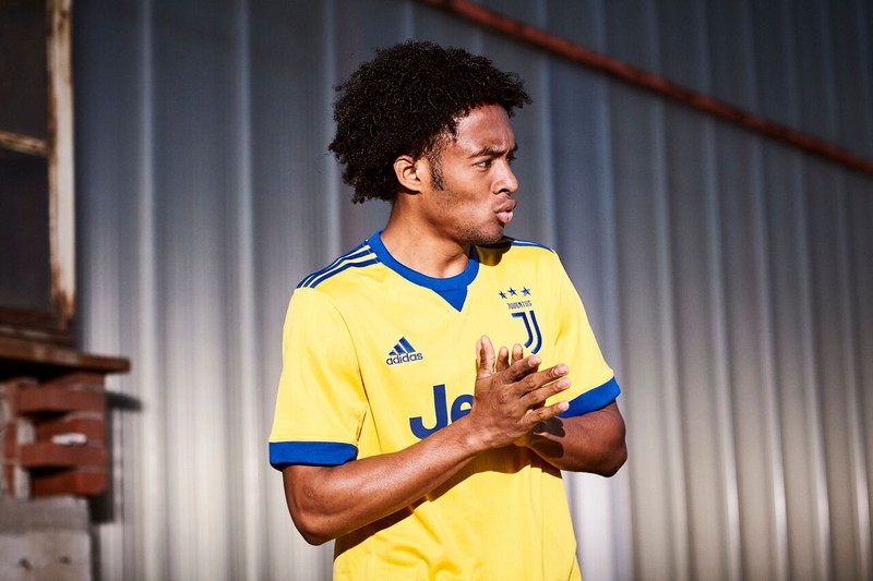 adidas Football Reveals New Yellow and Blue Juventus Away Kitfor 2017-18 Season