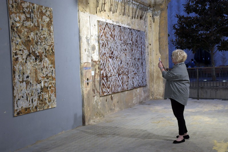 Building With Fire an exhibition by Jean Boghossian in Beirut till October 28