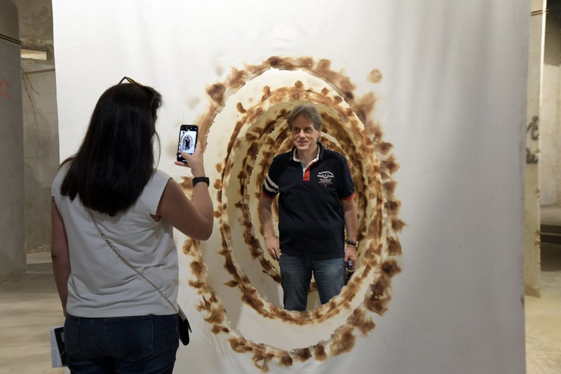 Building With Fire an exhibition by Jean Boghossian in Beirut till October 28