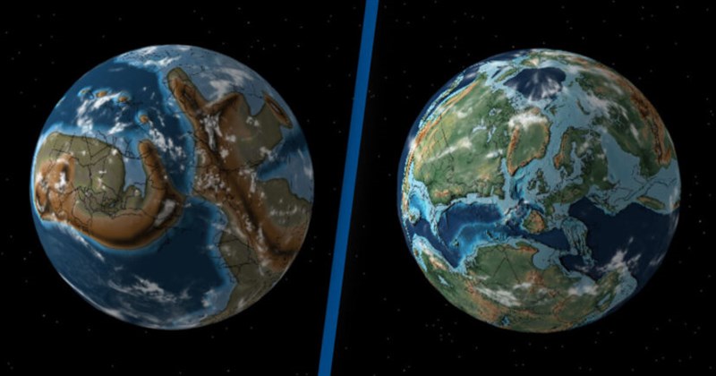 Interactive Map Shows Exactly Where Your Hometown Was Millions Of Years Ago
