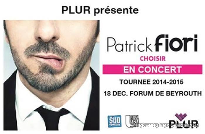Patrick Fiori Concert in Lebanon Postponed