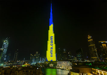 Burj Khalifa lights up the sky with a Lebanese company at the heart of the event