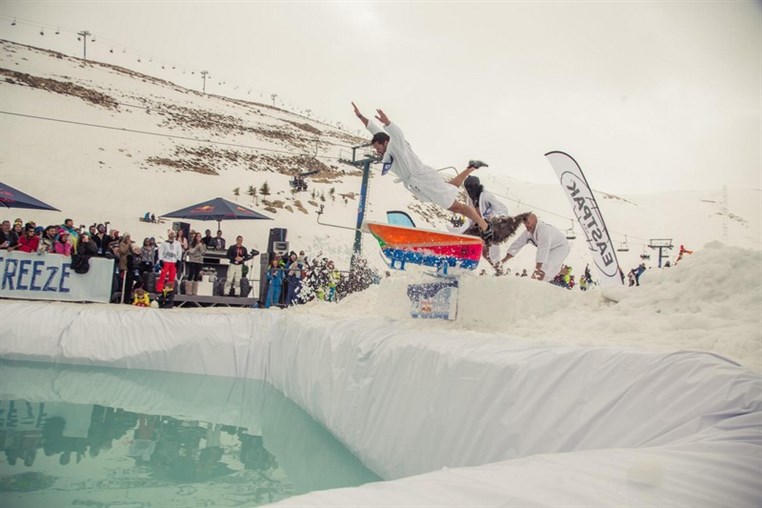 Team Adrenaline Clinches The First Lebanese Red Bull Jump and Freeze Title 