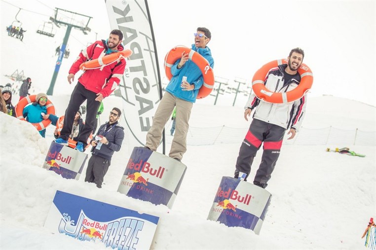 Team Adrenaline Clinches The First Lebanese Red Bull Jump and Freeze Title 