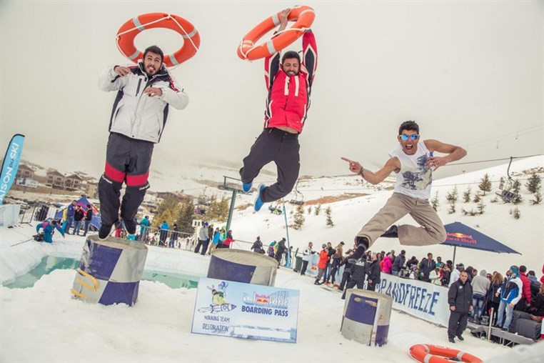 Team Adrenaline Clinches The First Lebanese Red Bull Jump and Freeze Title 