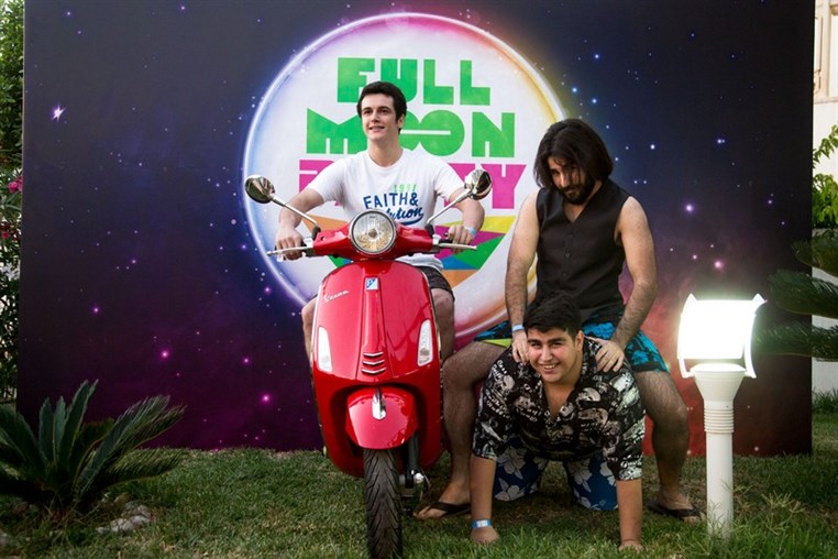 ANB Motorcycles joins in the excitement at the Full Moon Party