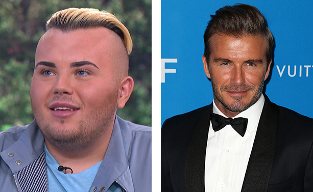 This Guy Spent 26,000 Dollars on Plastic Surgery to Look Like David Beckham