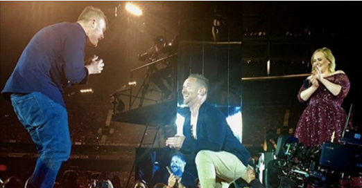 Another Couple Just Got Engaged Onstage at an Adele Concert