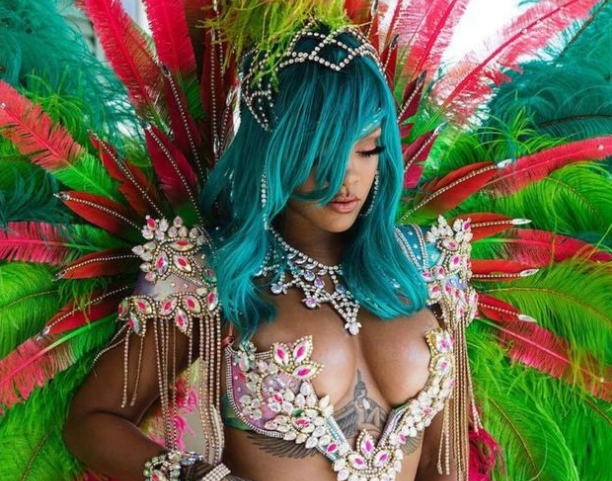 Rihanna's Crop Over costume slays social media