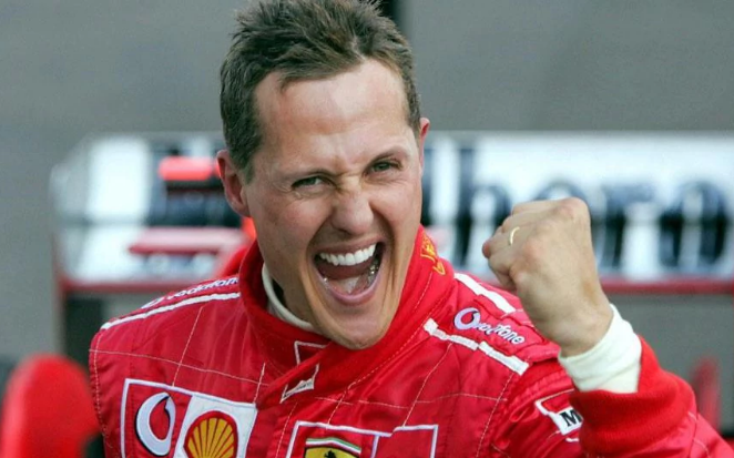 Michael Schumacher 'sending signals from his distant world'