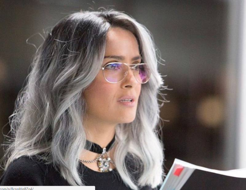 Salma Hayek goes gray and we are in love with it! 
