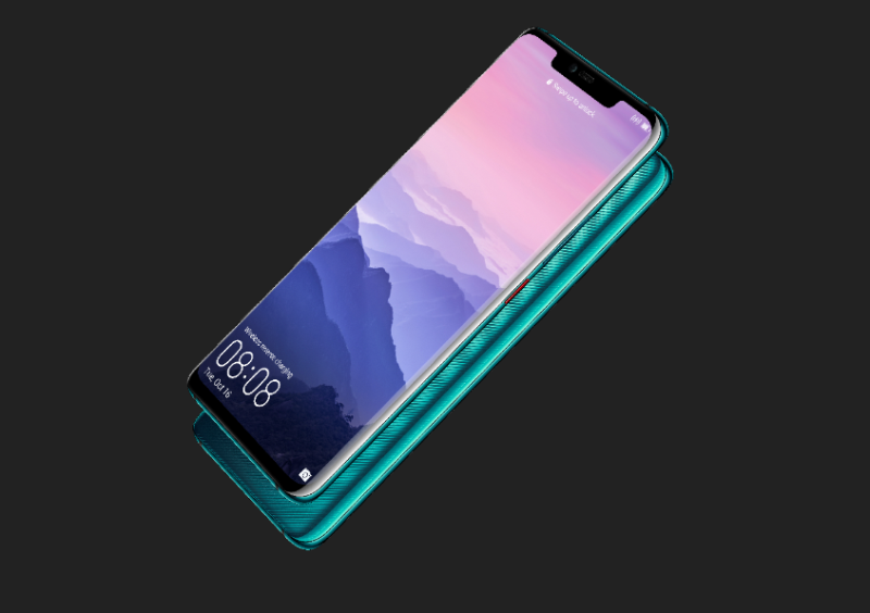 The face of the future is a HUAWEI Mate 20 Pro