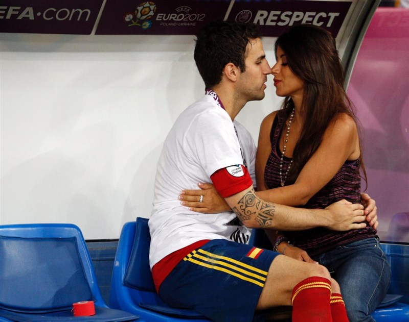 Cesc Fabregas's wife Daniella Semaan is pregnant with their third child