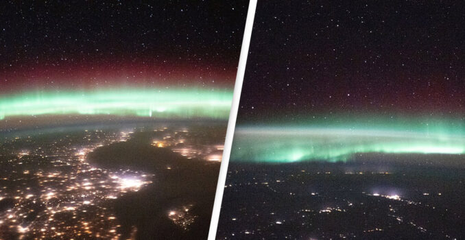 Astronauts Share Breathtaking Pictures Of Earth Auroras