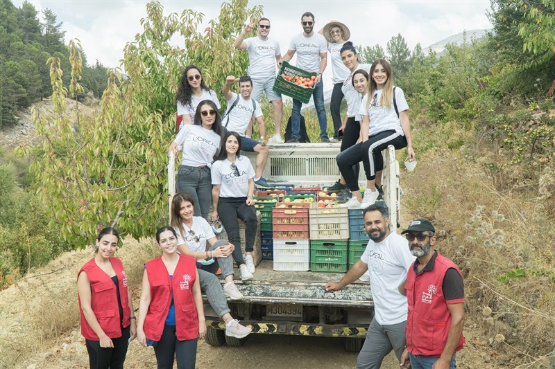 L'Oréal Liban employees join forces with Farah Social Foundation