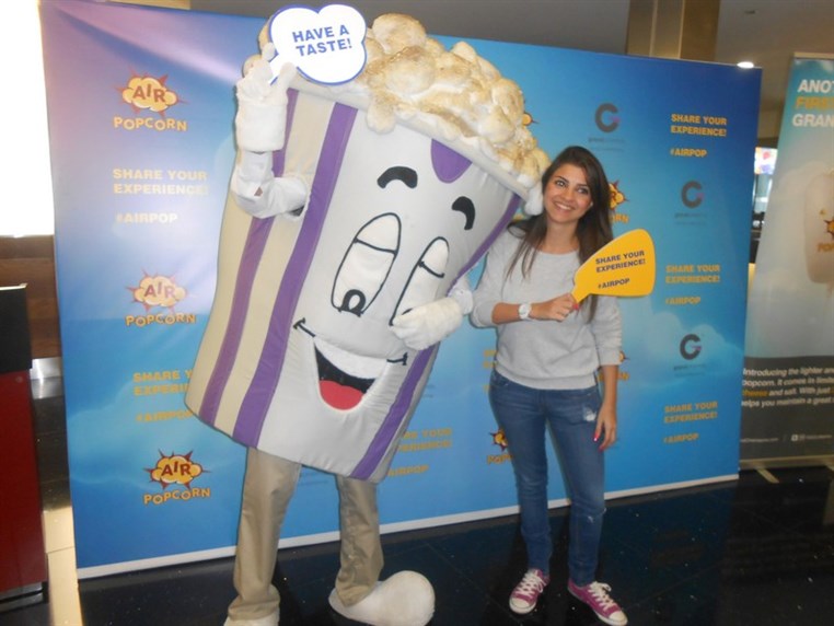 Grand Cinemas launching of AIR Popcorn